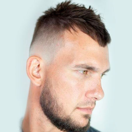 Cortes de cabelo para homens hot sale com entrada