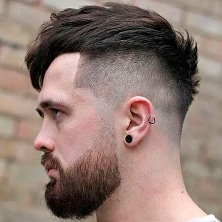 corte de cabelo high fade para quem tem entradas no cabelo